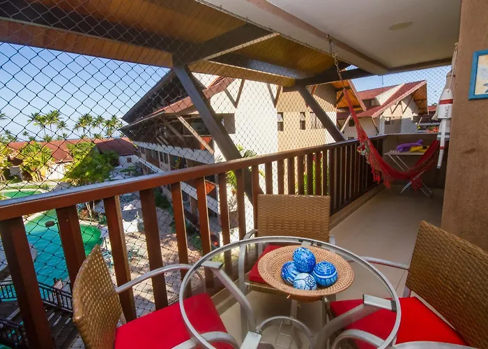 Flat Oka Beach Residence - Muro Alto